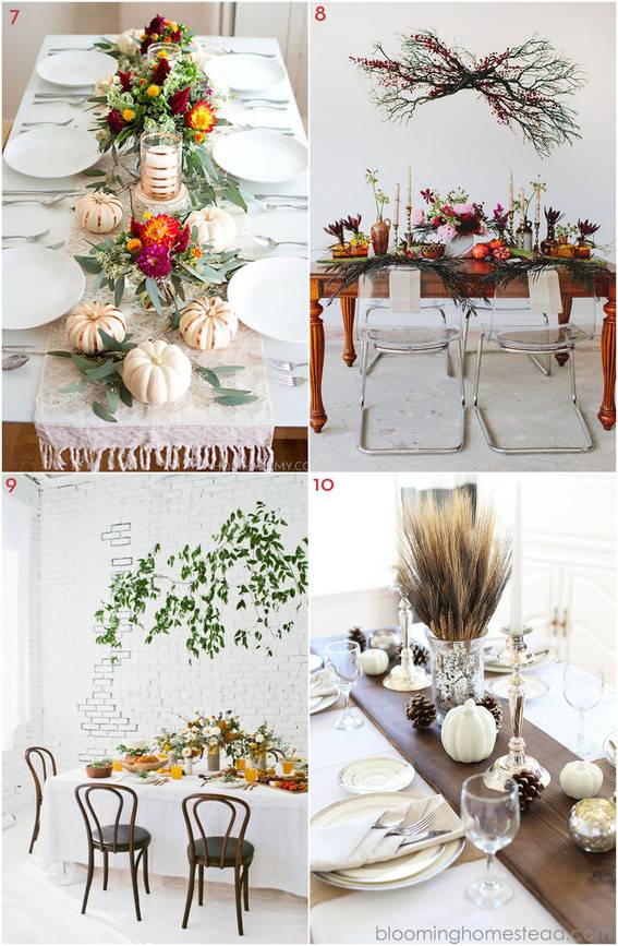 10 Fall Tablescapes