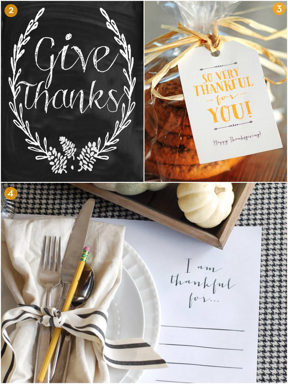 10 Free Thanksgiving Printables
