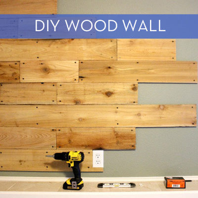 DIY Wood Wall