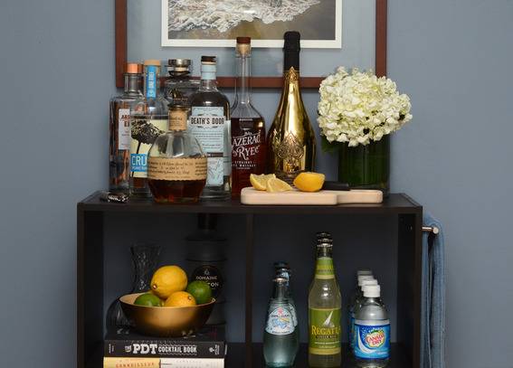How To Assemble The Perfect Bar Cart
