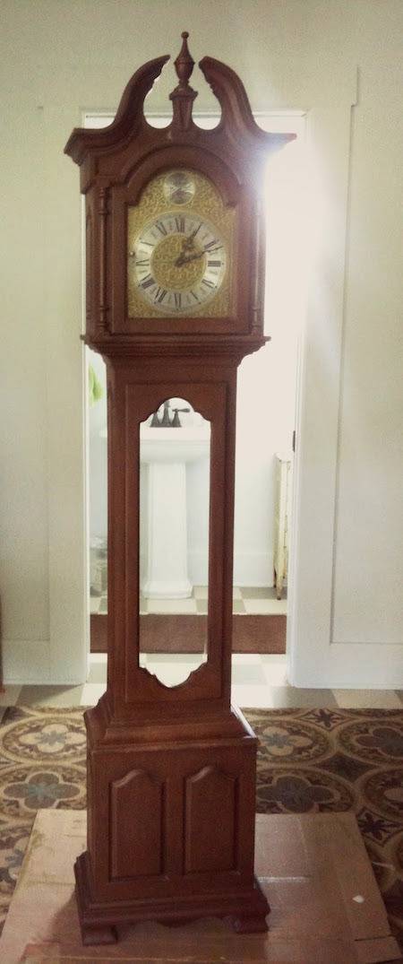 Little Red Chair [http://littleredchair.blogspot.com/2012/09/grandfather-clock-before.html]