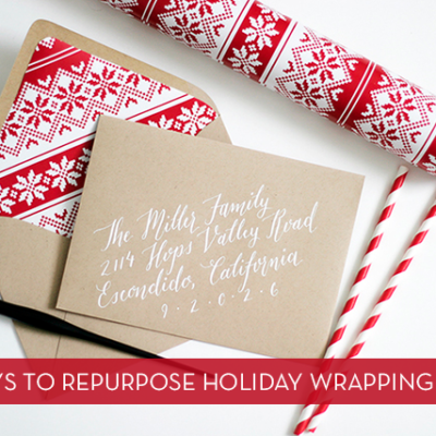 10 Genius Ways To Repurpose Your Leftover Holiday Wrapping Paper