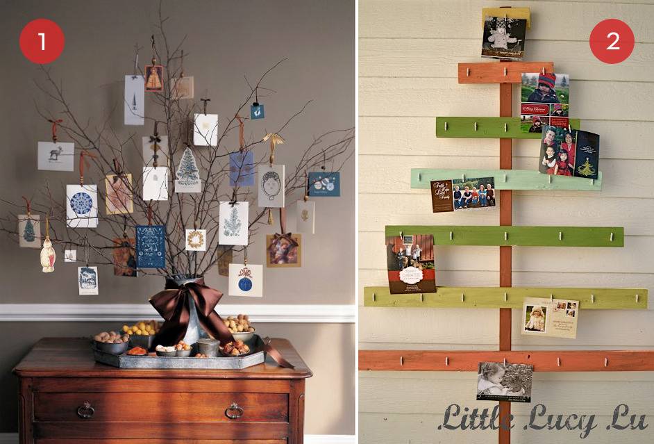 10 Genius Ways To Display and Store Holiday Cards