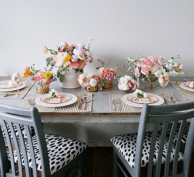 DIY reupholstered dining chairs