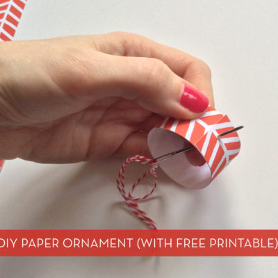 Easy DIY Paper Ornament