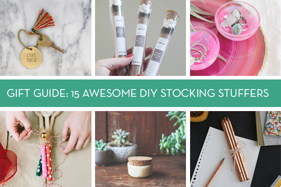 Gift Guide: 15 Awesome DIY Stocking Stuffers