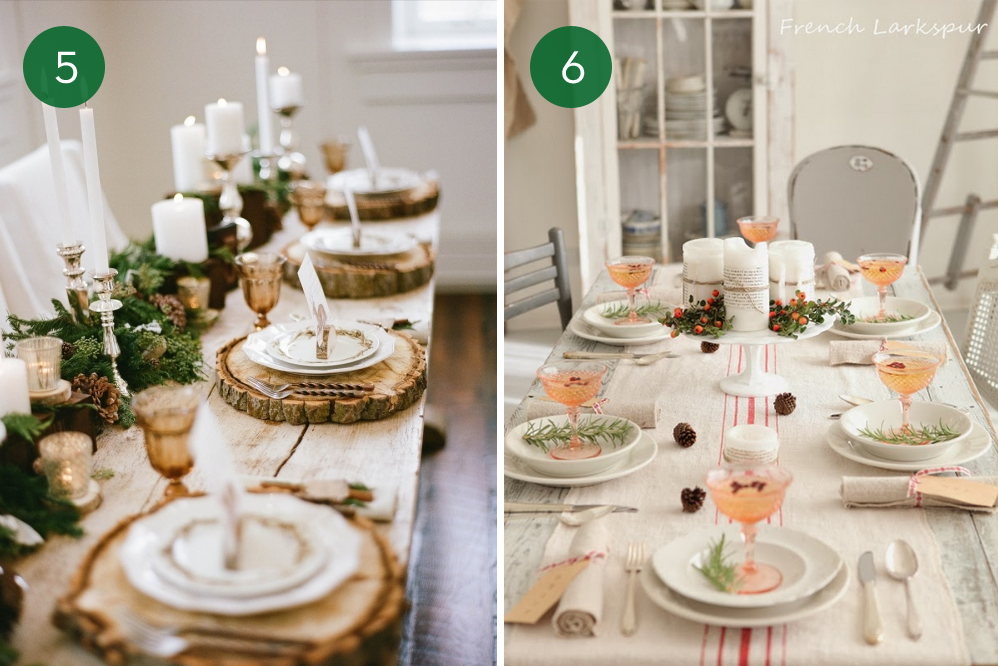 10 Inspiring Christmas Tablescapes 