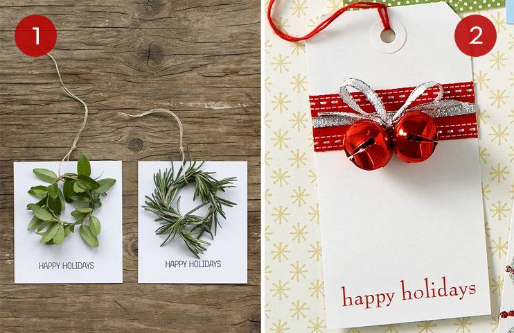 10 Unique DIY Holiday Gift Tag Ideas