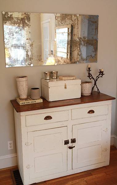 Antiqued Mirror
