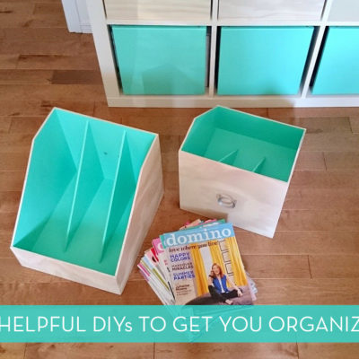 Get Organized! 10 DIY Project To Help You Achieve Your Goals For 2015