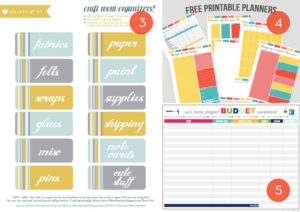 10 Useful Free Printables To Help You Get Organized in 2015 - Curbly