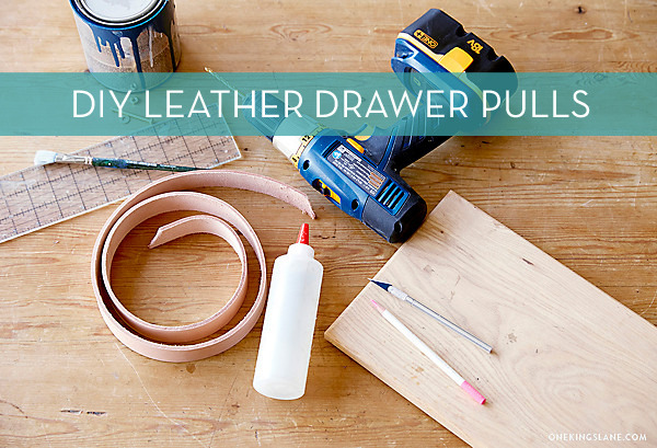 DIY Leather Pulls