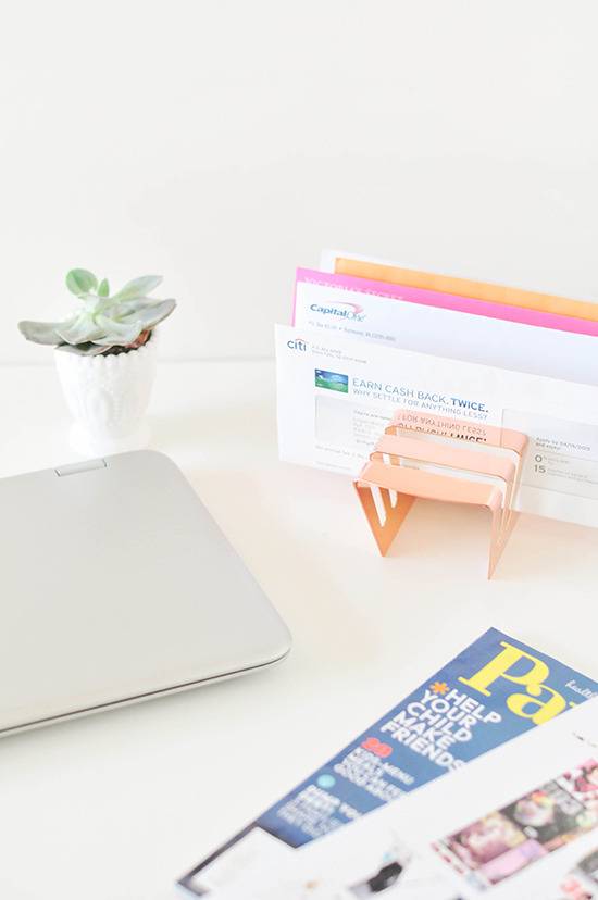 ways to display office supplies