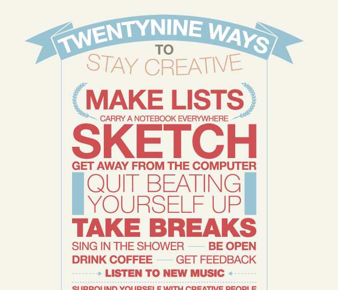 9 Ways To Boost Your Creativity