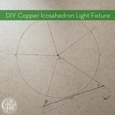DIY Copper Pipe Light FIxture