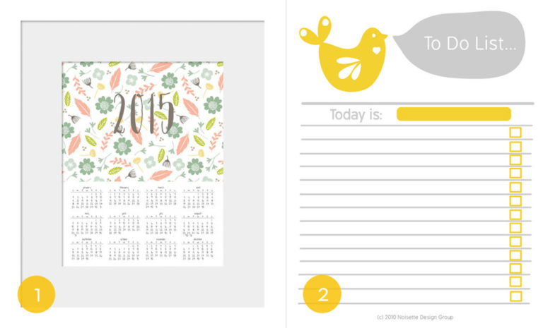 Roundup: 10 Productivity Printables For Your Office or Workspace - Curbly