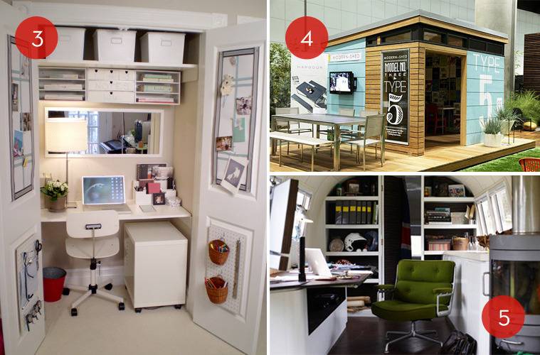 10 Unique Workspaces and Home Offices