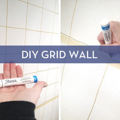 DIY Grid Wall