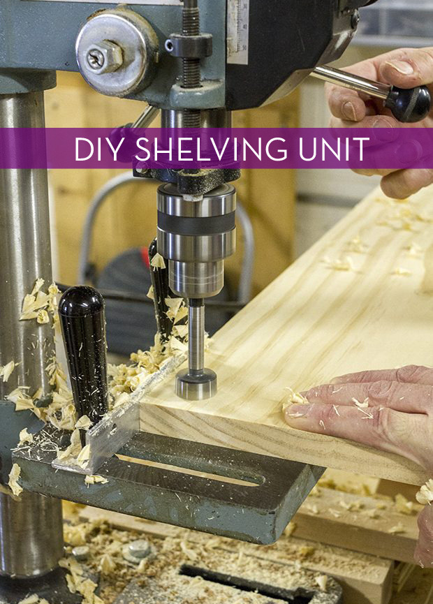 DIY Shelving Unit
