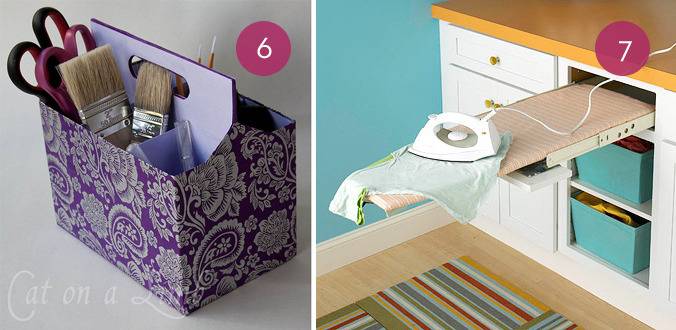 10 Clever Organization Hacks For Your Craft Room