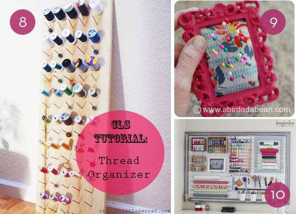 10 Clever Organization Hacks For Your Craft Room