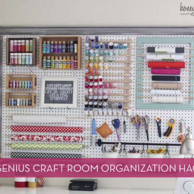 10 Clever Organization Hacks For Your Craft Room