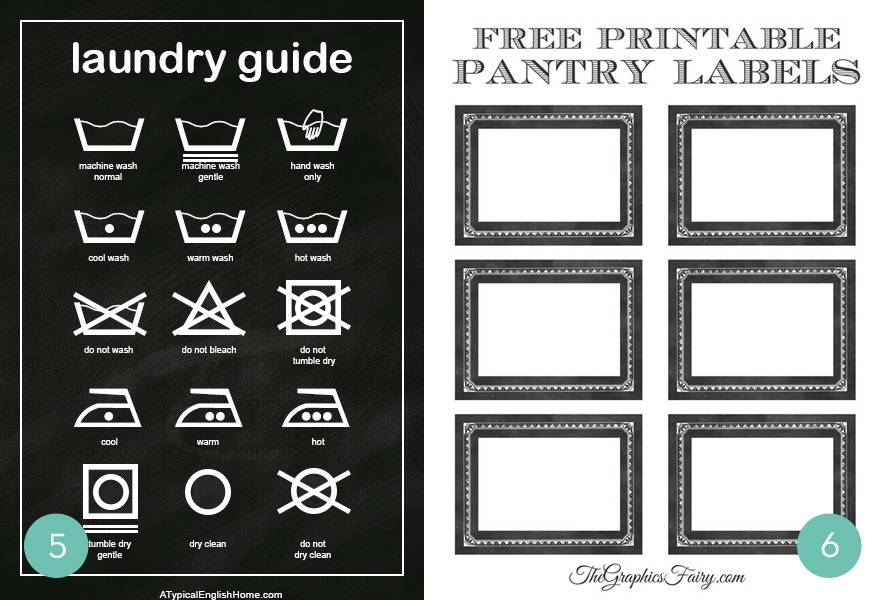 Free Organization Printables