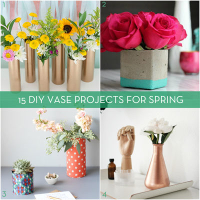 15 DIY Vase Projects
