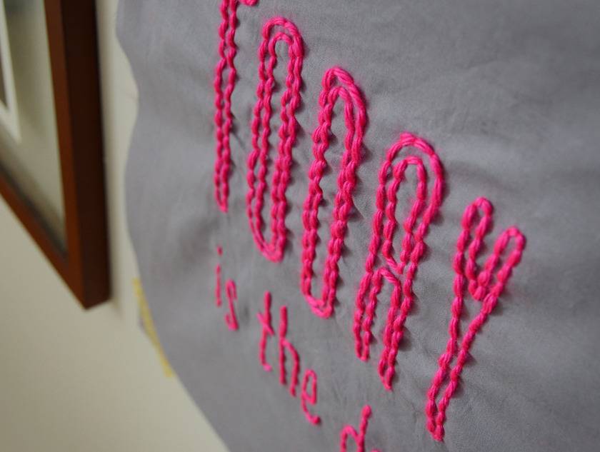 DIY Typography Wall Art