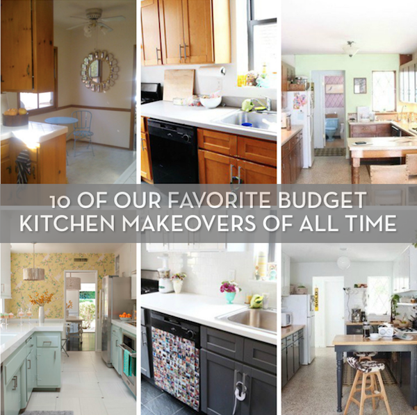Several different styles of kitchens.
