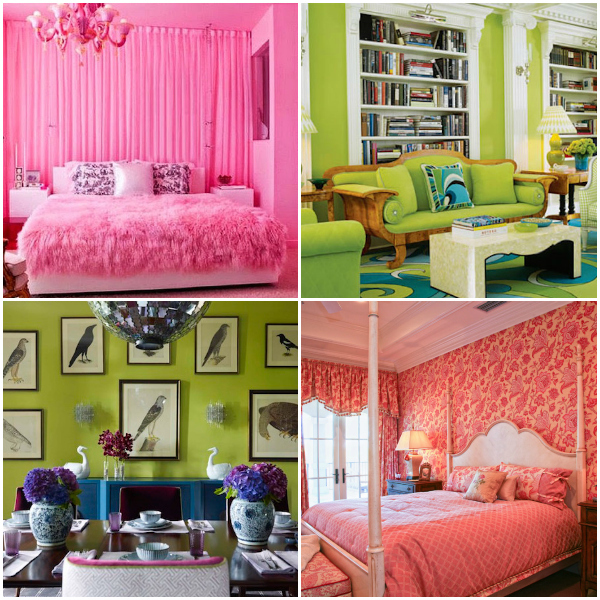 colorful rooms and living rooms