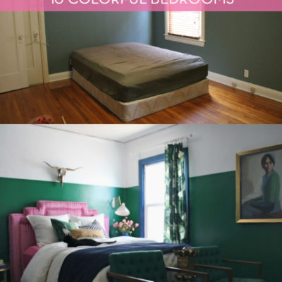 colorful bedroom makeovers