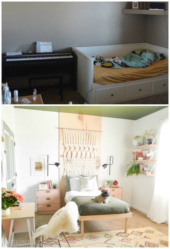 colorful bedroom makeovers