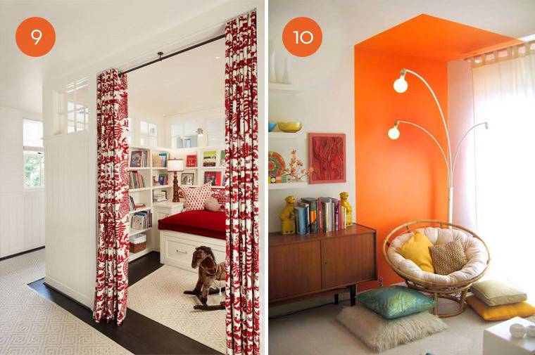 Eye Candy: 10 Cozy, Colorful Reading Nooks