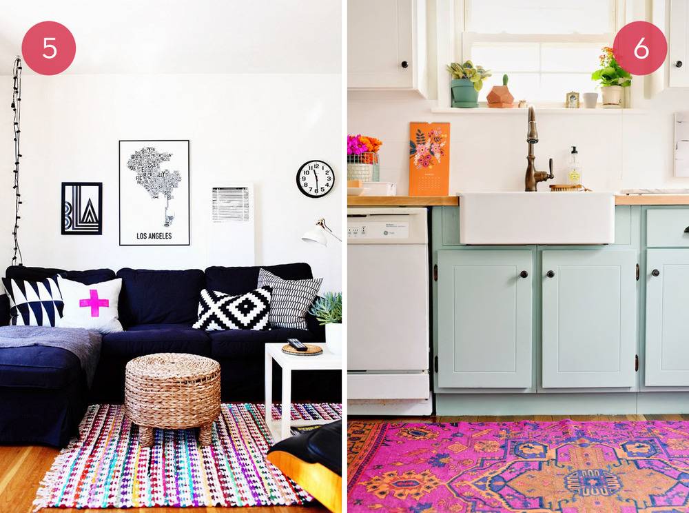 10 Colorful Patterned Rugs