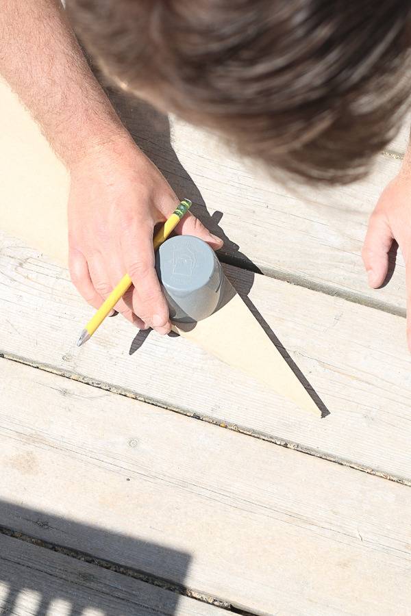 DIY Mid-Century Boomerang Coffee Table