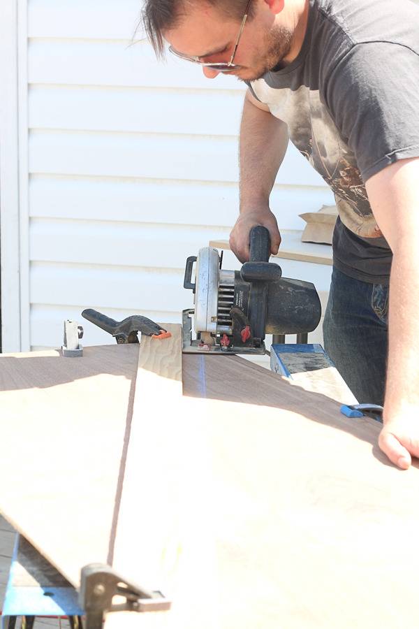 DIY Mid-Century Boomerang Coffee Table