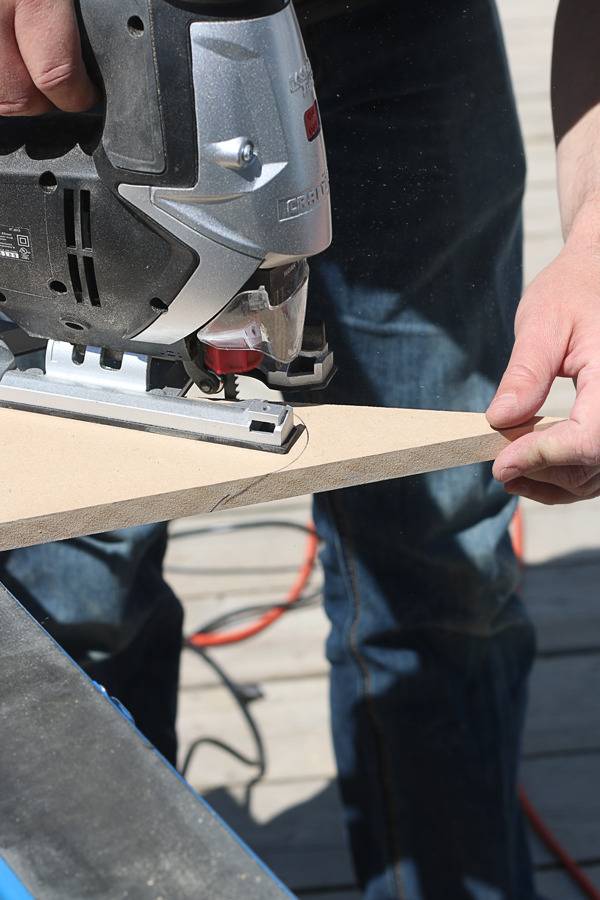 DIY Mid-Century Boomerang Coffee Table