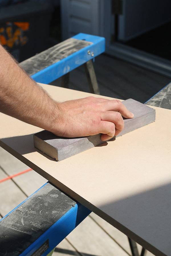 DIY Mid-Century Boomerang Coffee Table
