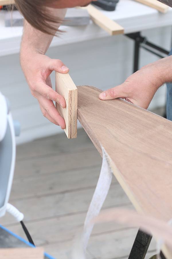 DIY Mid-Century Boomerang Coffee Table