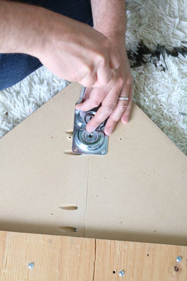 DIY Mid-Century Boomerang Coffee Table