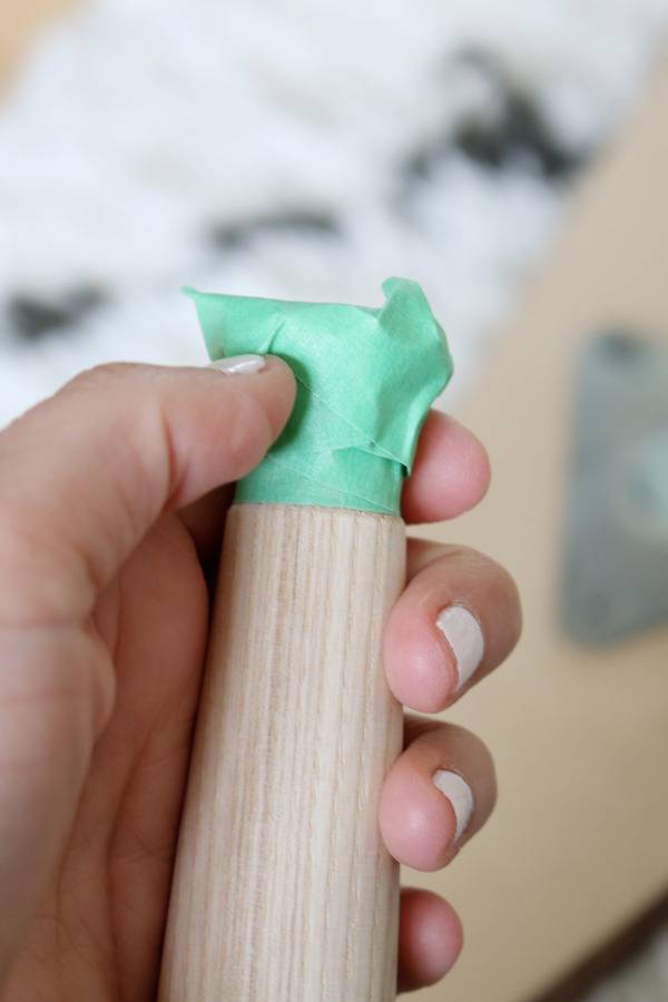 DIY Mid-Century Boomerang Coffee Table