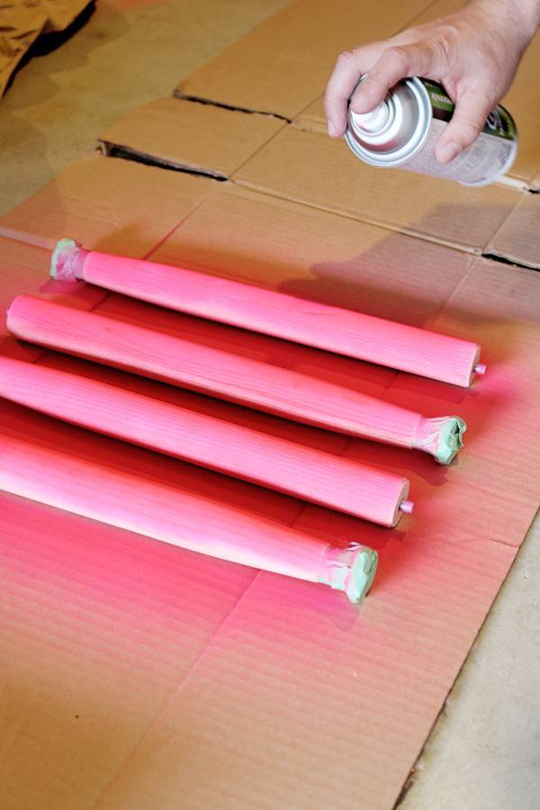 DIY Mid-Century Boomerang Coffee Table