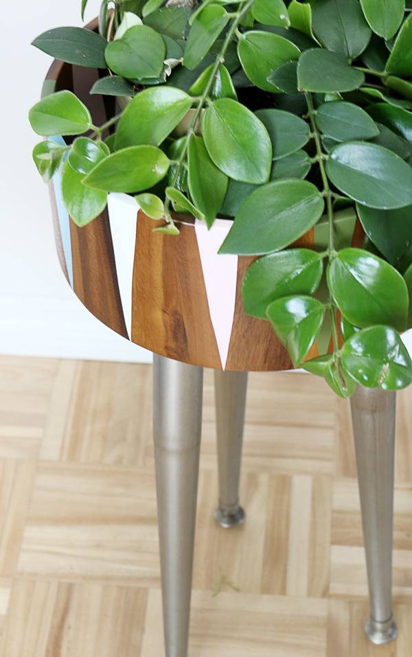 DIY Modern Plant Stand