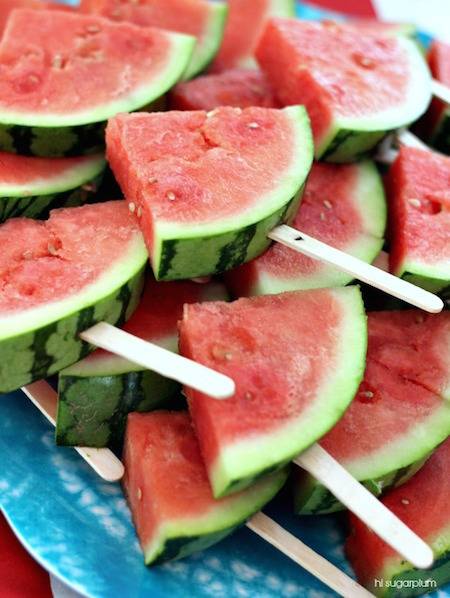 slices of water mellon
