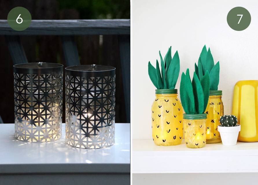 Roundup: Easy DIY Outdoor Entertaining Lighting Ideas