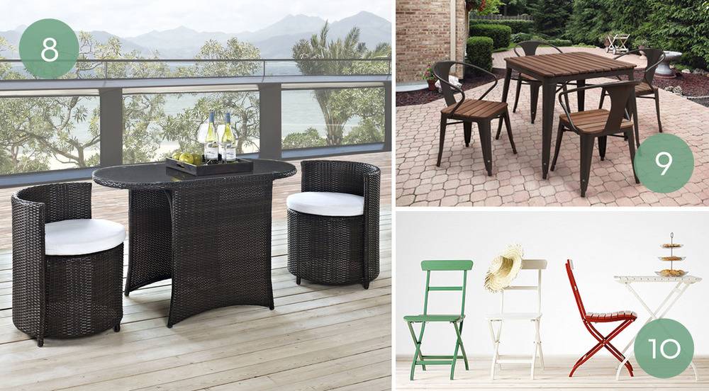 Shopping Guide: Affordable + Modern Patio Furniture 