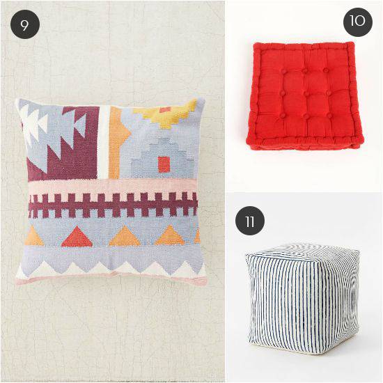 Shopping Guide: 15 Fabulous Fabric Cushions, Pillows, & Accessories For Summer