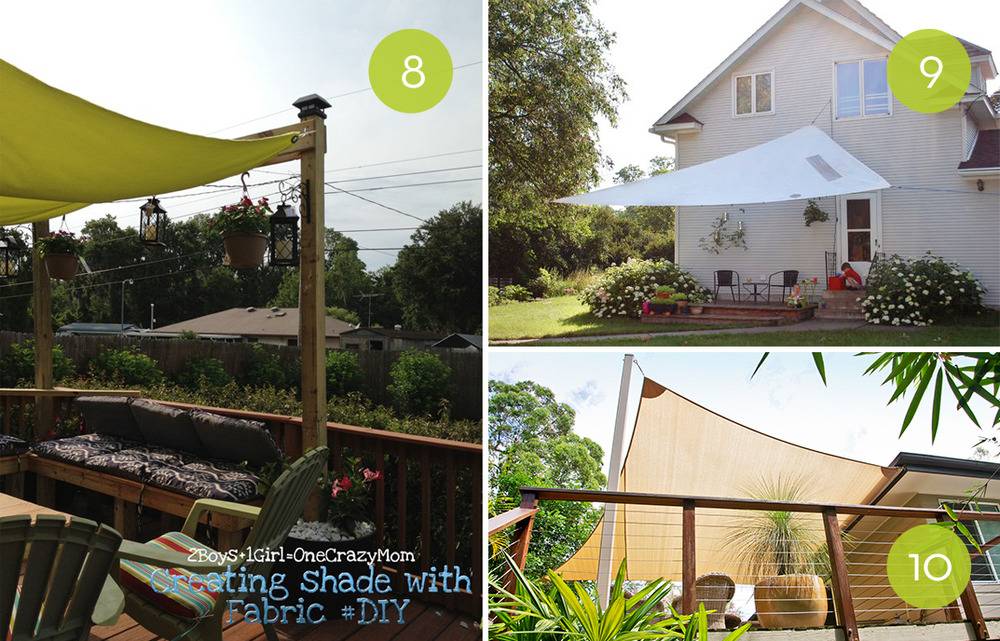 Roundup: 10 DIY Backyard Shade Projects and Ideas
