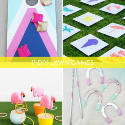 11 Fun DIY Lawn Games For Summer Parties